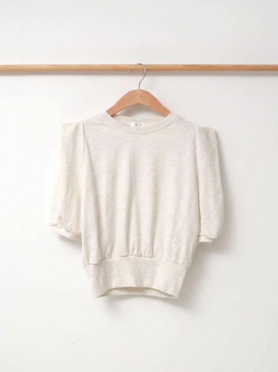 Korea Oatmeal Set (Top and Skirt) 3